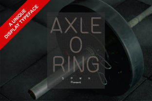 Axle O Ring Font: Bold Branding for Small Business