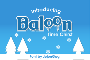 Baloon Font: Elevating Holiday Editorial Design