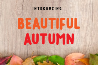 Beautiful Autumn Font Review for Makers