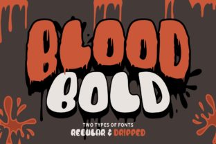 Blood Bold Font: High-Impact Display Typography for Halloween Web Design