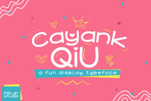 Cayang Qiu Font Review for Editorial Design
