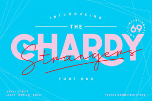 Chardy Font: Boosting Campaign Visuals with Fun Display Type