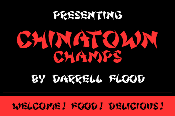 Chinatown Champs Font for Asian-Themed Web Design