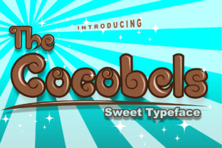 Cocobels Font: Sweet Display Typography for Editorial Design