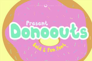 Donoouts Font Review for Cheerful Campaign Design