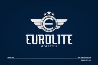 Eurolite Font: Dynamic Display Typography for Web Design