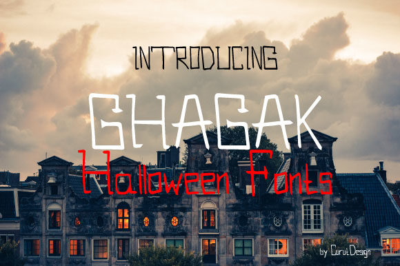 Ghagak Font Review: Spooky Display Type for Campaigns