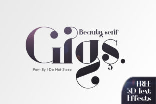 Gigs Display Font for High-Impact Web Design