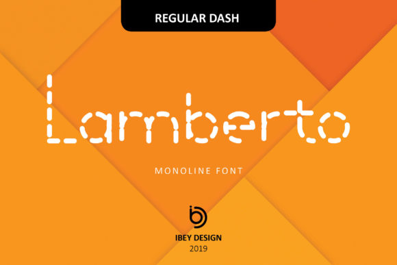 Lamberto Dash Font: Bold Branding for Small Business