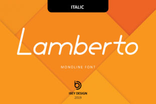 Lamberto Italic Font: Elevating Small Business Branding