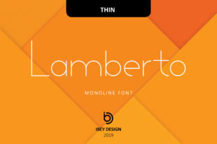 Lamberto Thin Font Review for Makers and Product Design