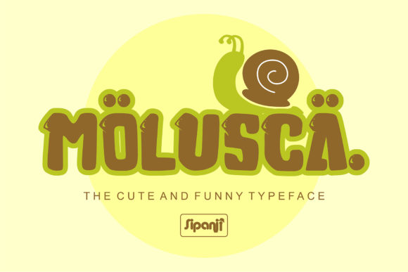 Molusca Font: Adding Cute Charm to Editorial Layouts