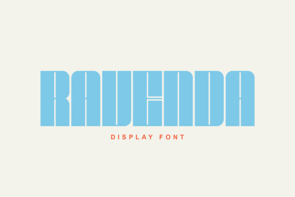Ravenda Font: Bold Display Type for High-Impact Campaigns