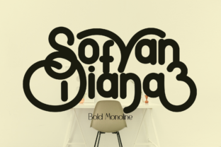 Sofyan Diana Font: Bold Display Type for Makers